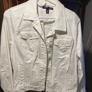 TOMMY HILFIGER white jacket